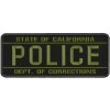 S OF C POLICE D OF C EMB PATCH 11X4''HOOK