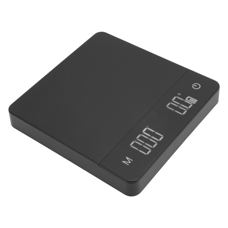 Digital Coffee Scale with Timer USB Rechargeable 0.1g High Accuracy