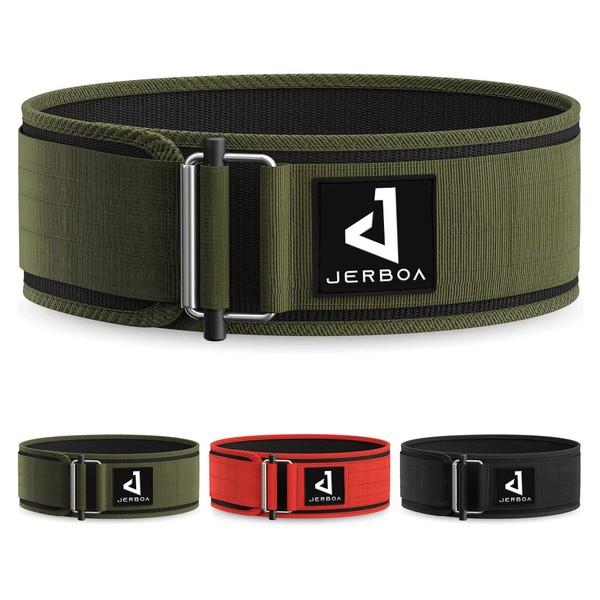 JERBOA Quick Self-Locking Weight Lifting Belts for Men and Women