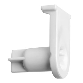 Masterpart Refrigerator Door Hinge Support White Socket To Fit Bosch, Bush Fridge Freezers 00169301