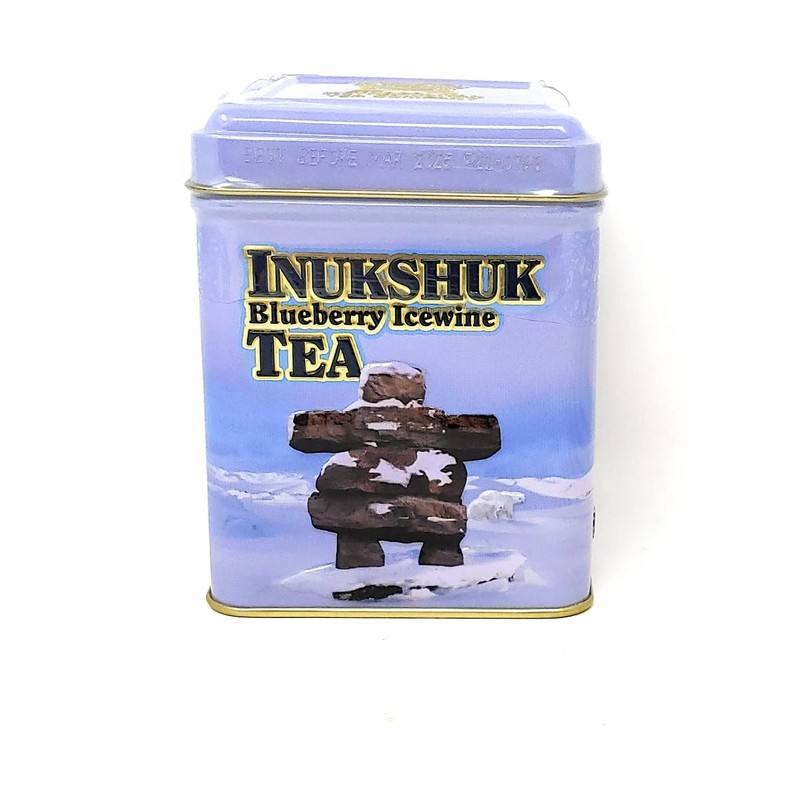 Tea, Inukshuk Blueberry Icewine Tea,24 Tea Bags in Decorative tin