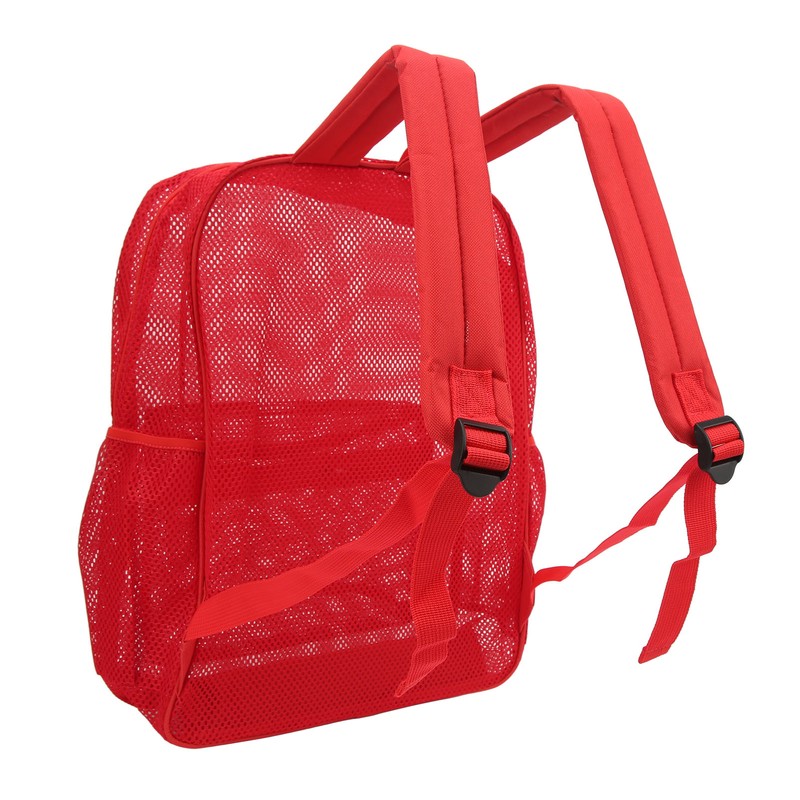 Mesh Backpack Heavy Duty Lightweight Large Capacity Washable See Through