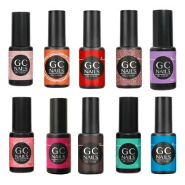 Gc Nails Kit Mayoreo 10 Belcolor Para Uñas. Colores Al Azar. Color Al Azar                                                                            
