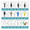 ZOKYUYS 835pcs Auto Fasteners Kit,24 Sizes Most Popular Sizes Auto