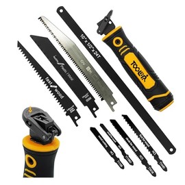 8-In-1 Multi Blades Hand Saw, Drywall Cutter. Hacksaw. Long Blade Hand Saw, Jab Saw, For Cutting Drywall, Sheetrock, Wood, Metel, Plastic, Plywood. Blade Quick Change Mechanism