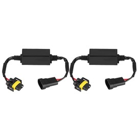 LED Decoder, Headlight for H8/H9/H11 C12 LED Fog Light Anti Flickering Flickering Flash Error Free Canceler Device Resistor Decoder Conversion Kit
