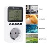 KETOTEK Digital Thermostat Socket Timer Day Night Temperature Controller with