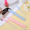 2 Pack Glass Nail Files for Natural Nails, Crystal Nail