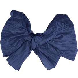 TOuWA Crinkled Waist Belt, Sash, Solid, Solid, Adult, Women's, Yukata, navy