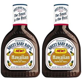 Sweet Baby Ray's Hawaiian Style Barbecue Sauce 2 Bottle Pack