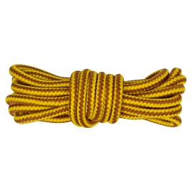 Lakeland Active Grasmoor Walking Boot Laces - Mid-Brown-Yellow - 200 cm - 79 inch (2 Pairs)