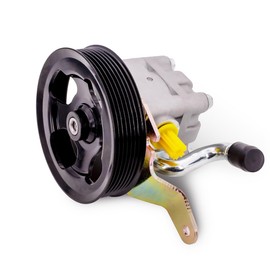 Power Steering Pump with Pulley Compatible with Nissan & Infiniti Models - 370Z, EX35, EX37, FX35, FX37, G35, G35, G37, M35, M37, Q40, Q50, Q50, Q60, Q70, Q70L, QX50, QX70 - Assist Pump V6 3.7L 3.5L