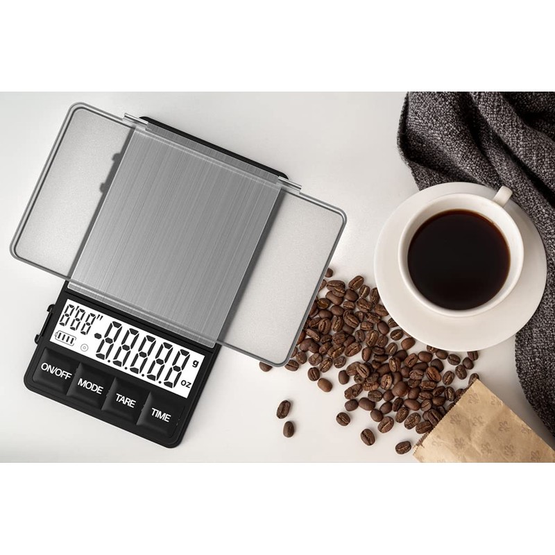 MAXUS Espresso Scale with Timer 1000g/0.1g Drip Coffee Scale, Small