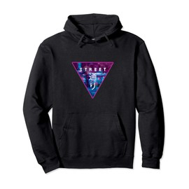Street Japan Style - Synthwave Aesthetic Retrowave Triangle Pullover Hoodie