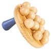 OATIPHO Bamboo Massage Body Brush Handheld Body Massage Roller for