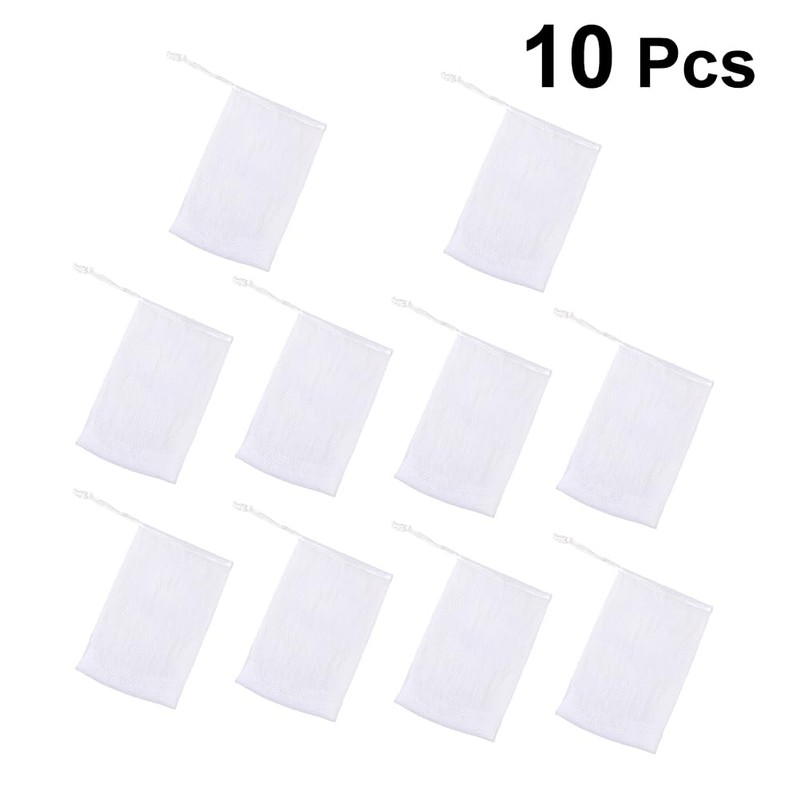 Soap Net, KESYOO 10 Pack Facial Foaming Net Shower Foam