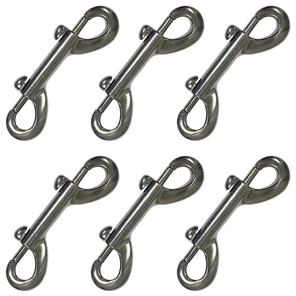 Ceqiny 6 Packs 3.5in Bolt Snap Hook Clasp Buckle Clip