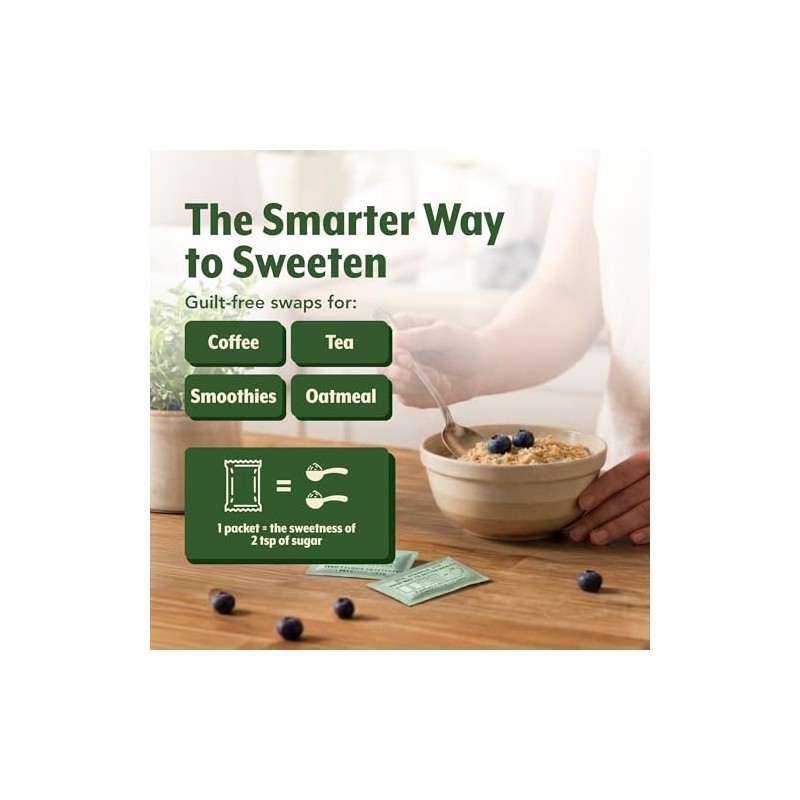 SweetLeaf - Endulzante Orgánico de Stevia Orgánico Sachets 70 pck