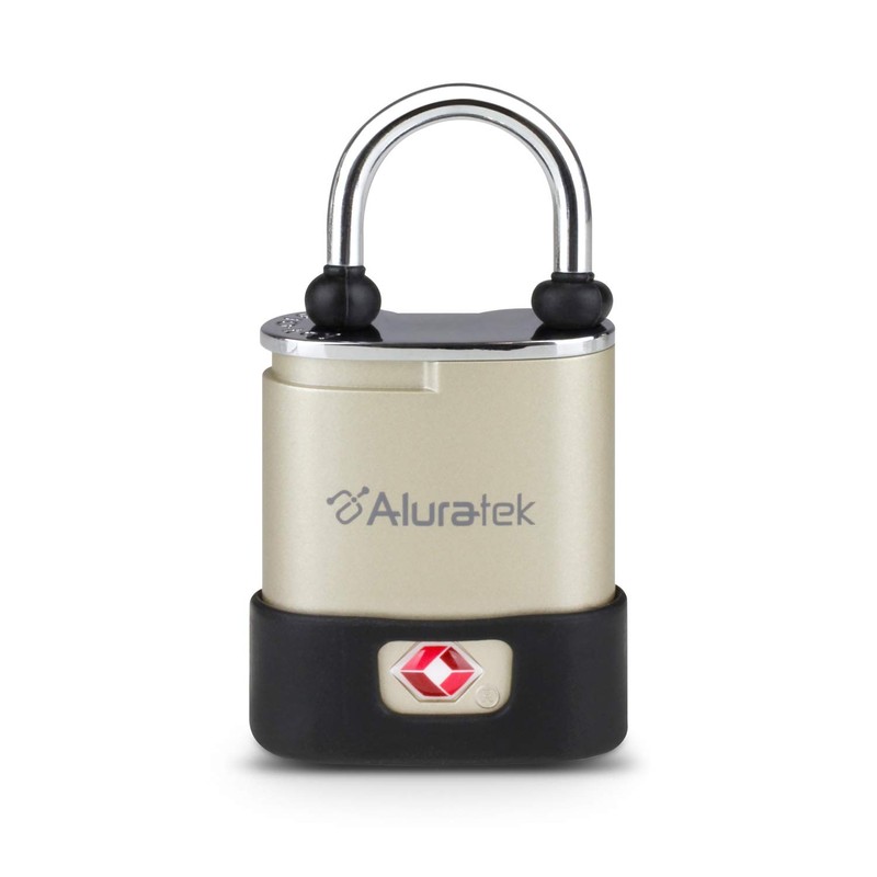 Aluratek Bio-Key TouchLock TSA Approved All Weather Keyless Bio-Lock with