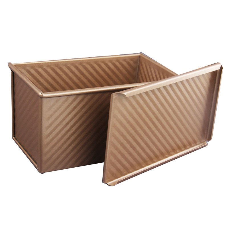 Bakeware Loaf Pan with Cover Nonstick Quick Release Coating Carbon