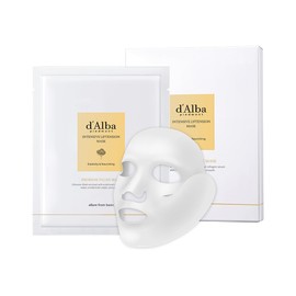 d'Alba Intensive Lifting Mask, Pack of 4, Lift Up, Elasticity, Tightening, Moisturizing, Anti-Wrinkle, Anti-Drying, Sheet Mask, Face Mask, Pack Ampoule Mask, Mask Pack