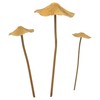 FRANK FLECHTWAREN Mushroom Stakes, Set of 3, Metal in Trendy