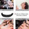 Visera de ducha para pestañas y cejas para extensiones de