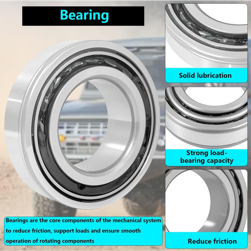 FBSCTMH 2 Set Rear Axle Bearing & Seal & Press