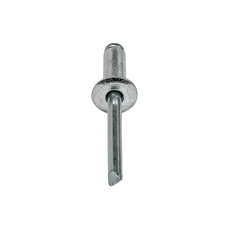Pop Rivets 1/4" x 1/2" Aluminum Body Steel Mandrel Dome