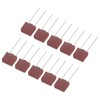 sourcing map 30Pcs DIP Mounted Miniature Square Slow Blow Micro