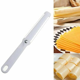 RANASONS Stainless Steel Double Wire Thick and Thin Cheese Slicer Cutter Slices Butter Cheese Peeler Tool