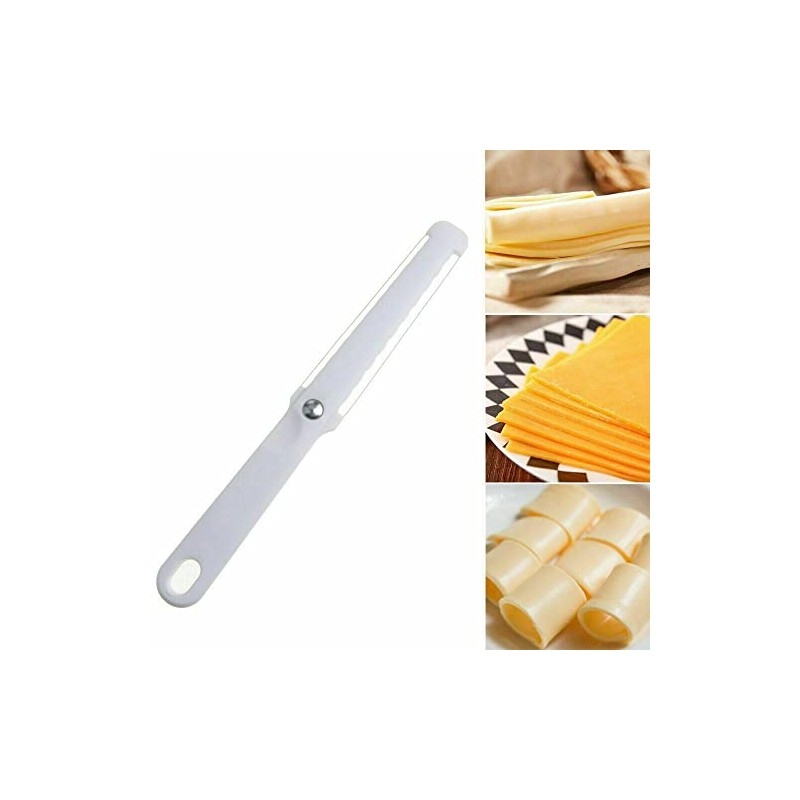 RANASONS Stainless Steel Double Wire Thick and Thin Cheese Slicer