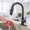 HEISOK Pull Down Faucet Head Replacement,3 Function Kitchen Sink Faucet