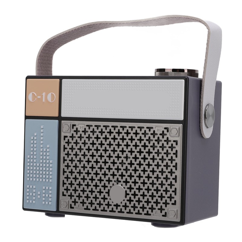 Bluetooth Speaker 5W Stereo Sound Modern Cute Pixels Style Portable