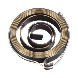 sourcing map Drill Press Spring, Quill Feed Return Coil Spring Assembly, 5Ft Long, 49 x 8 x 0.7mm