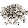FSSTUD 100 Pcs 15mm Small Binder Clips Mini Paper Clamps