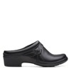 Clarks Women's Angie Mist Mule, Black, 9