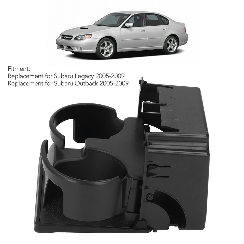 Rear Center Console Cup Holder Storage Organizer 66150AG01CJC Replacement for