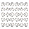 PATIKIL 304 Stainless Steel Flat Washer, 100 Pack M3 Thickness
