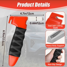 Discount Parts Direct Car Door Handle for Elderly- 2 Pack Auto Cane Portable Vehicle Car Handle Assist Support, Durable Non-Slip Grip, Ergonomic Mobility Aid Handle, Easy Install for Seniors