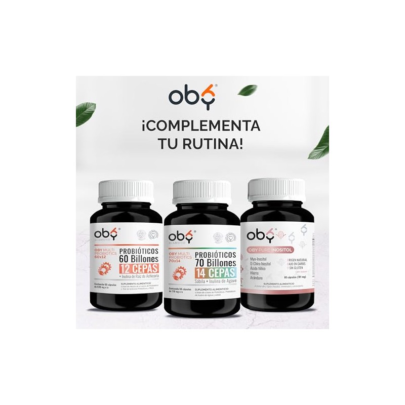 Probioticos 70 Billones de 14 Cepas Prebioticos Inulina de Agave