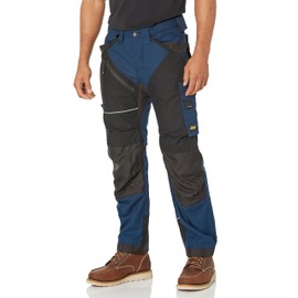 Snickers Workwear U621495044432 RuffWork Canvas Work Pants + Holster Pockets (Navy/Black) - 44/32