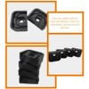 OUNONA Air Conditioner Outdoor Unit Anti-Vibration Rubber Pads Vibration Noise
