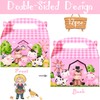 Farm Animals Party Favor Treat Boxes 12Pcs Farm Animals Gift