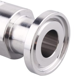 DERNORD 1/2" Tri clamp Adapter to 1/2 inch MNPT Thread Ferrule Sanitary Pipe Fitting