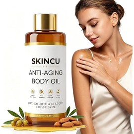 2026 New Upgraded SKINCU Anti Aging Body Oil, Body Oil for Skin Tightening, Moisturising Fast Absorbing for All Skin Type, 100ML/3.38FL.OZ