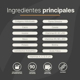 B Life Company Multivitamínico para Mujer Mayor de 40 años con 180 Cápsulas. Ingredientes naturales: Colágeno, Inositol, Maca, Probioticos. Womens Mul