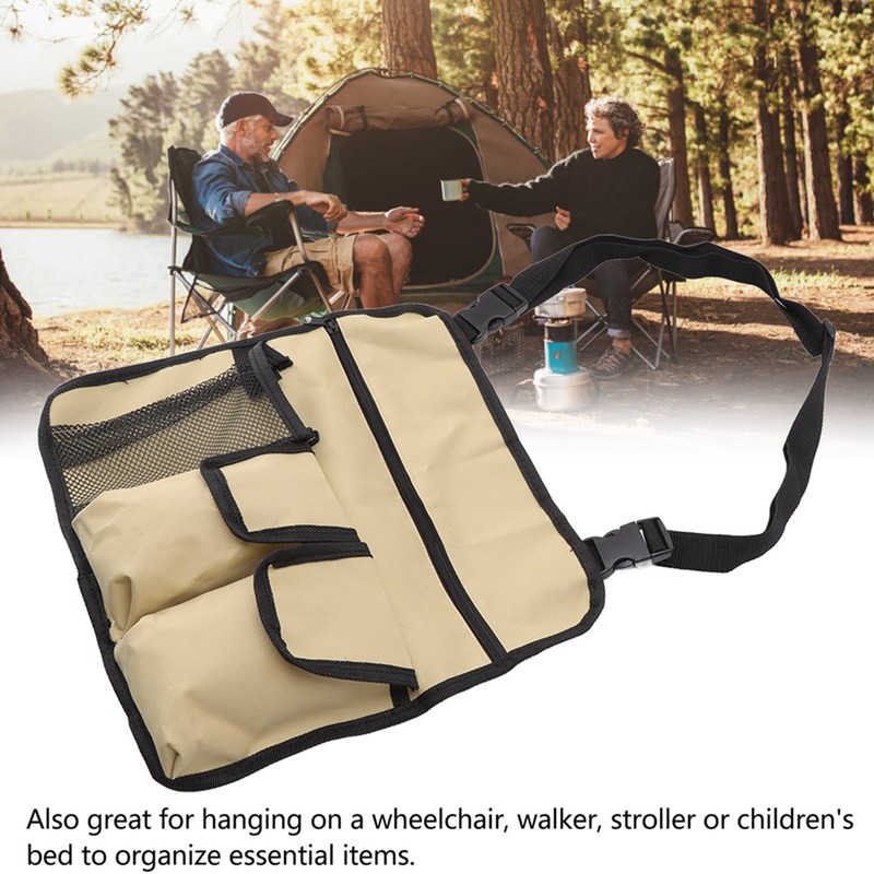 Camping Chair Hanging Bag Waterproof Oxford Cloth Adjustable Portable Beach
