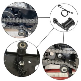 QYMOTO Mini Bike Chain Tensioner 1-3/4" Roller for Coleman CT200U CT100U CT200U-EX BT200X,Axis M200 Mini Bike Hensim Baja Massimo MB165 MB200 Coleman Powersports 6.5HP