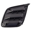 TRQ Front Right Fog Light Hole Cover Black Passenger Side